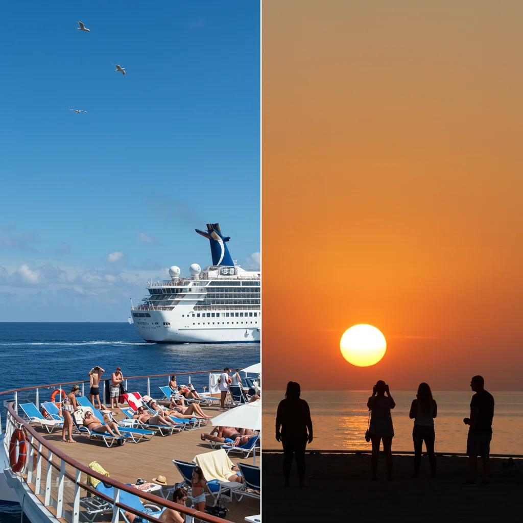 Comparing Daytime vs. Sunset Cruises