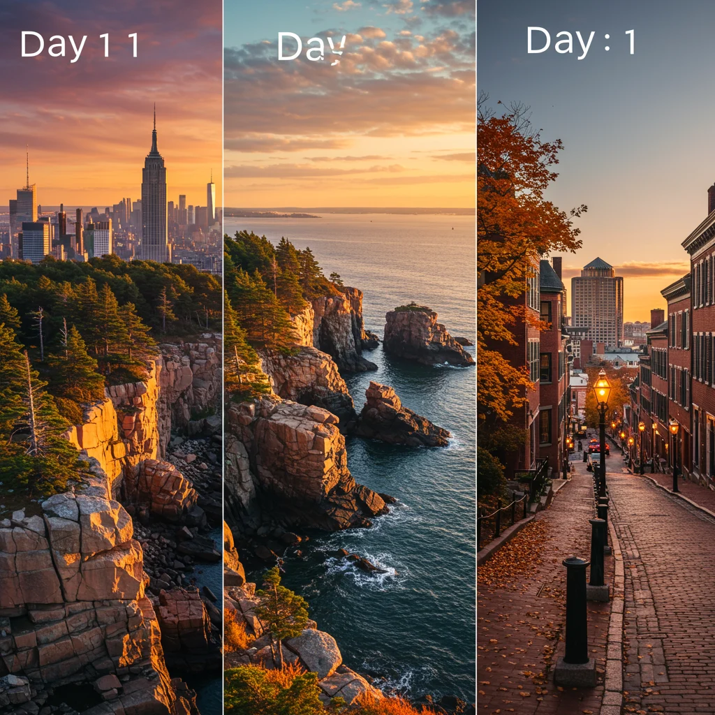 Sample 3-Day Itinerary: Acadia and Boston from NYC