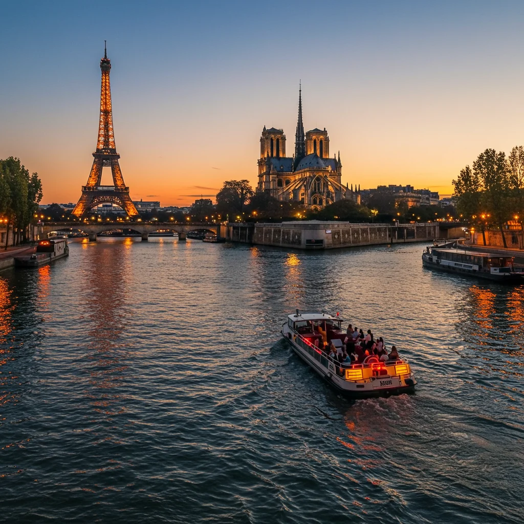 The Cruise Route: Iconic Paris Sights Along the Seine