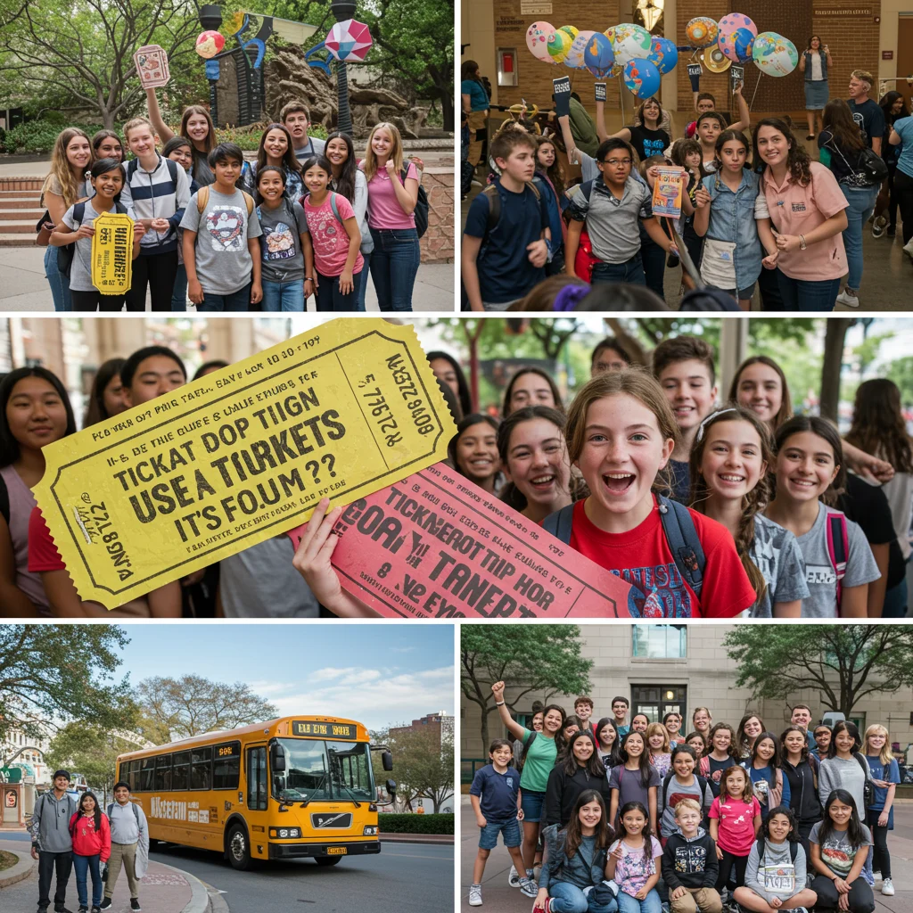 Ticket Options for Large Groups and School Trips