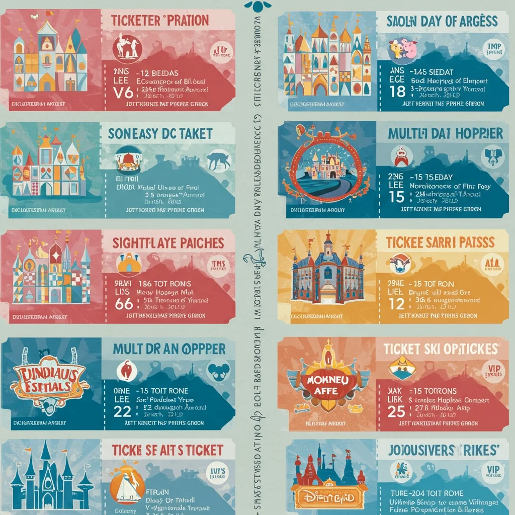 Types of Disneyland® Paris Tickets Explained