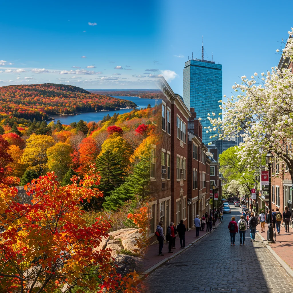 When Is the Best Time of Year to Visit Acadia and Boston?