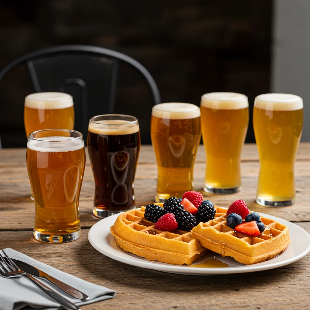 How Does Beer Pair with Waffles?