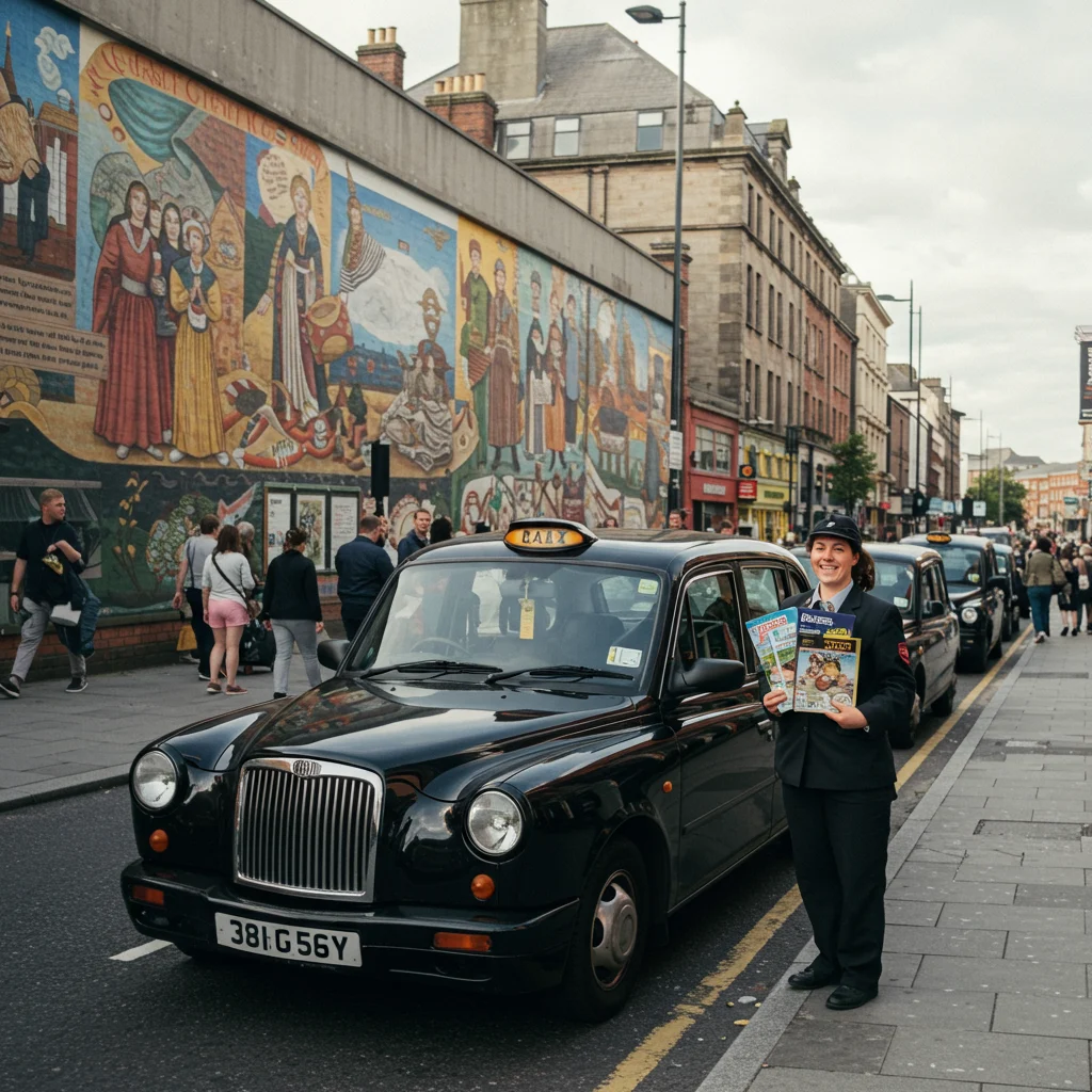 How to Book a Belfast Black Taxi Tour
