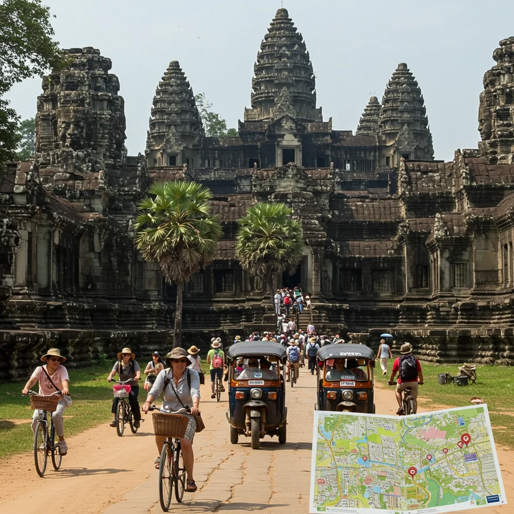 How to Get Around the Angkor Complex