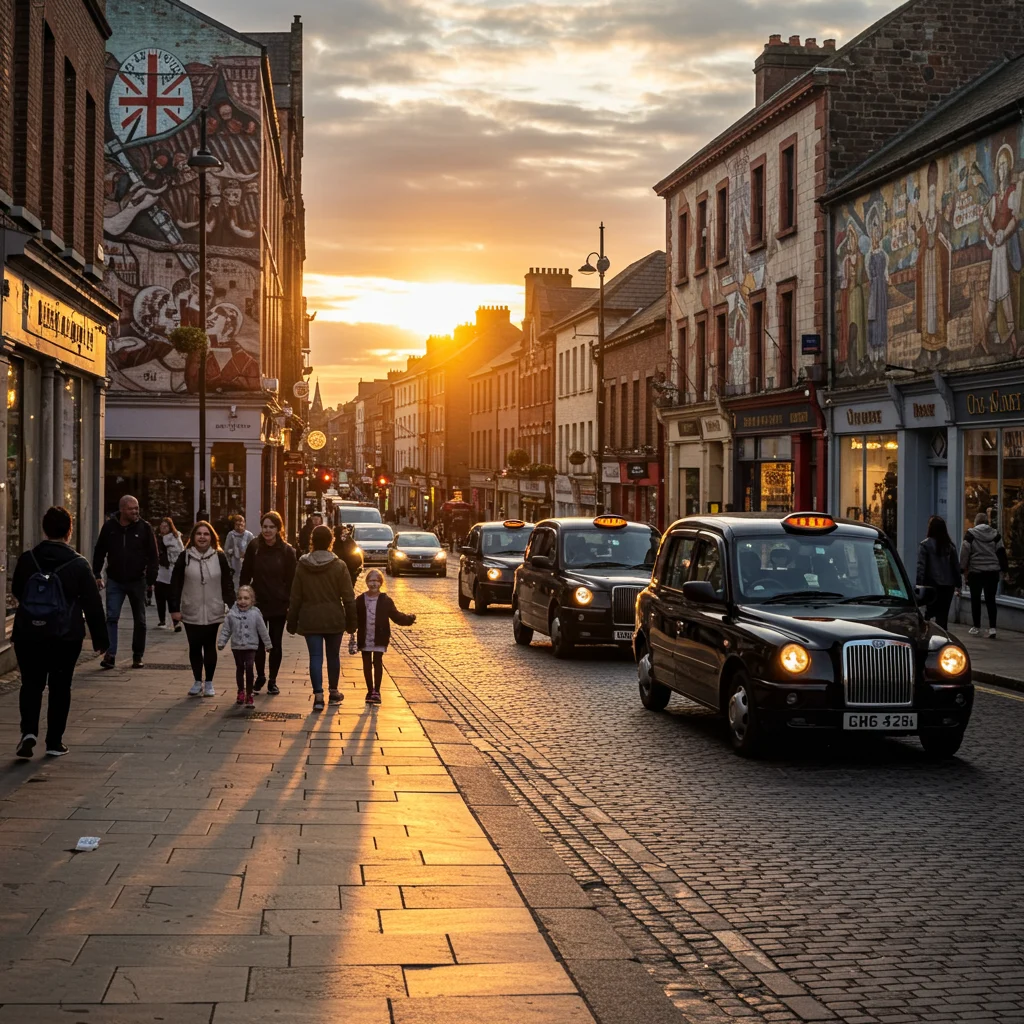 The History Behind the Black Taxis in Belfast