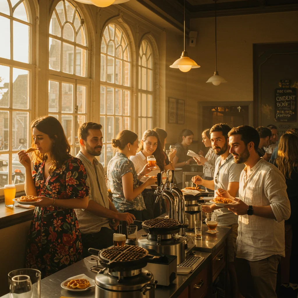 What Makes Ghent the Perfect Place for a Waffles and Beer Workshop?