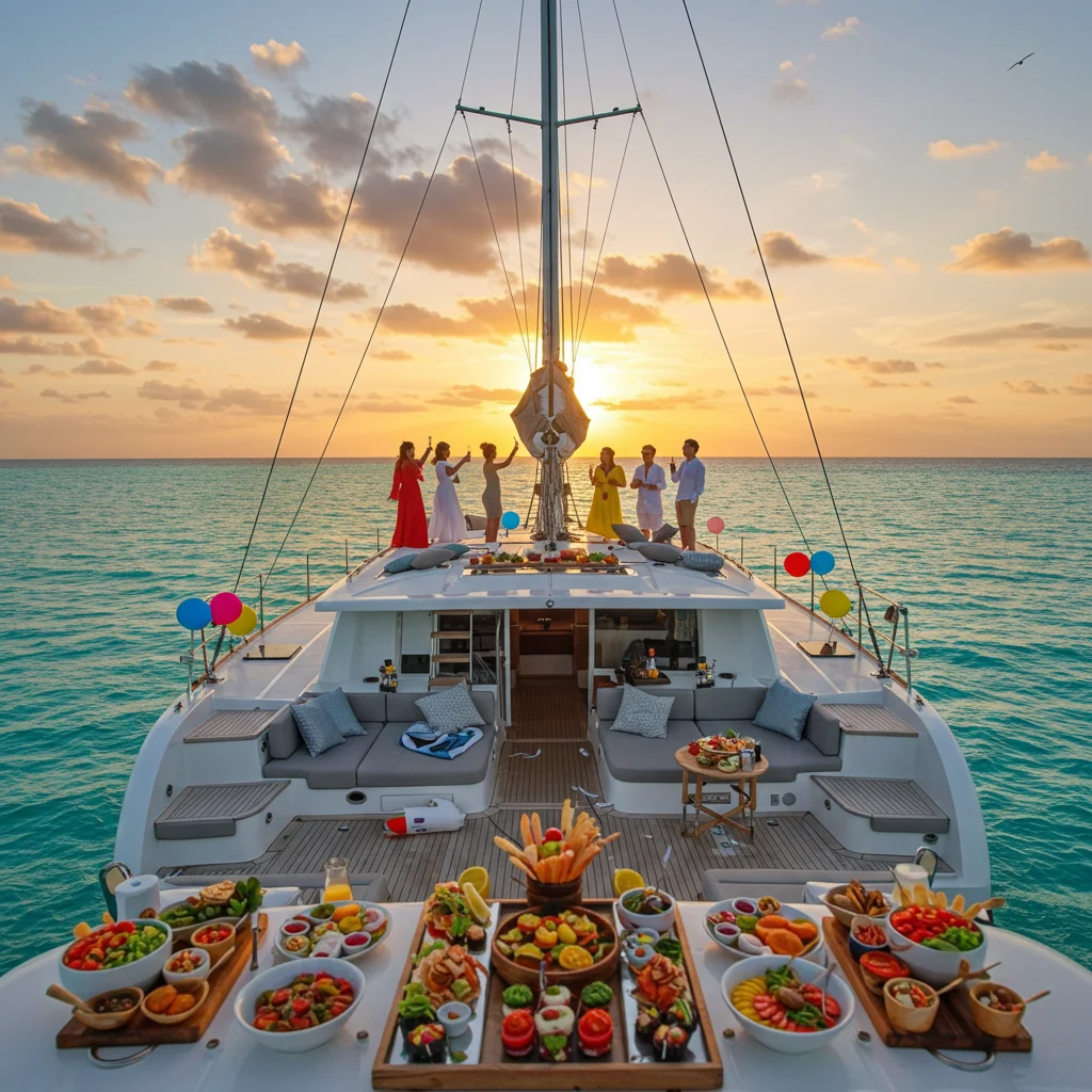 Celebrating Special Occasions on a Private Catamaran