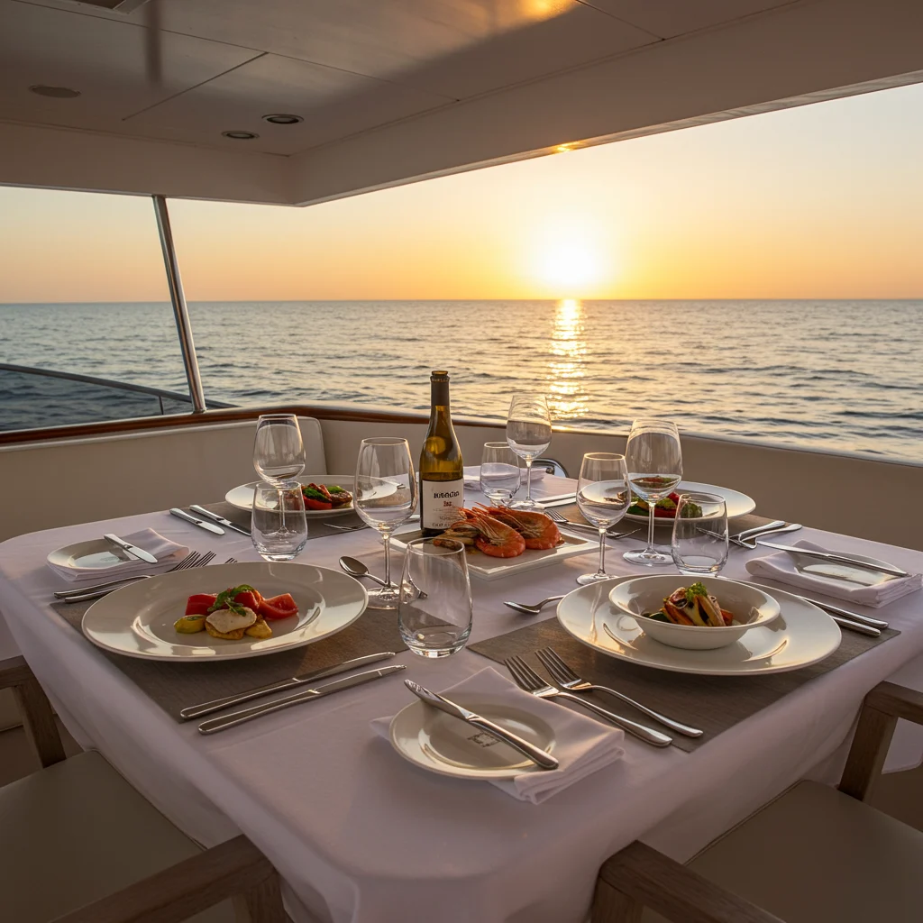 Dining on Board: Meals &amp; Culinary Experience