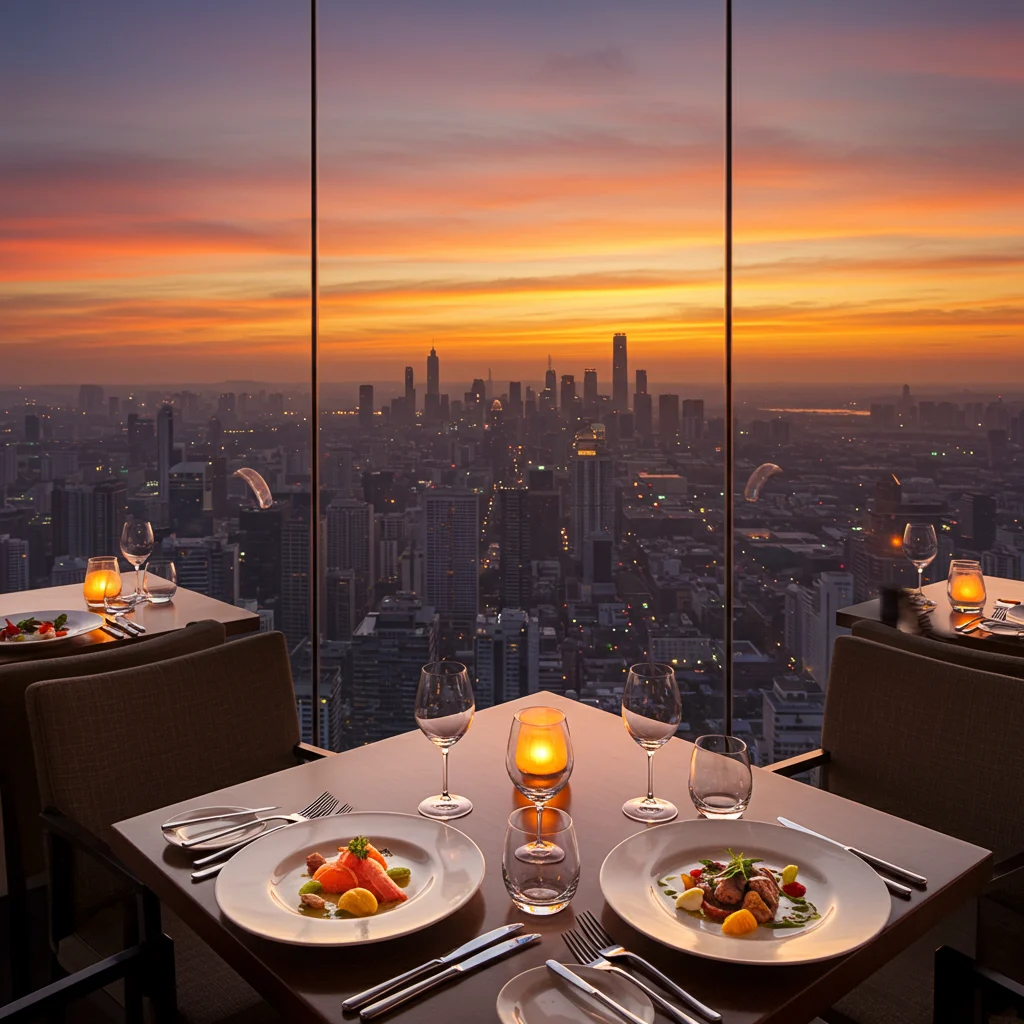 Dining Options at the Sky Tower