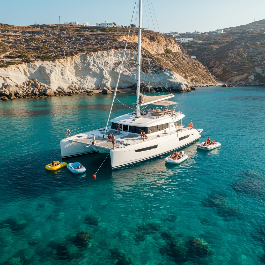 Frequently Asked Questions about Private Mykonos Catamaran Cruises