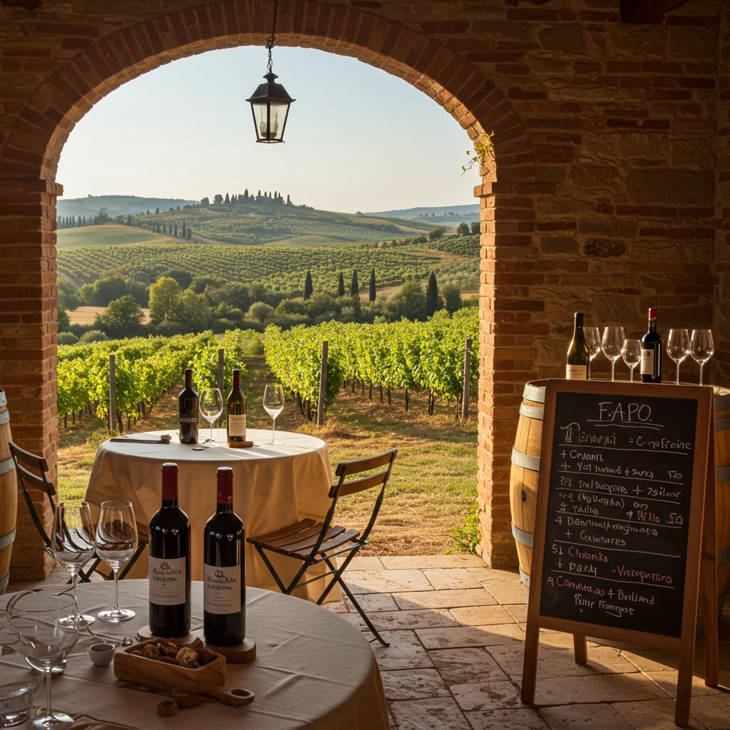 Frequently Asked Questions About Tuscan Wine Tastings