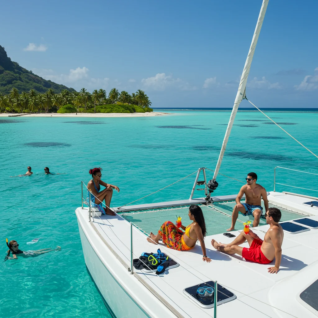 How Does a Private Catamaran Day Cruise Work?
