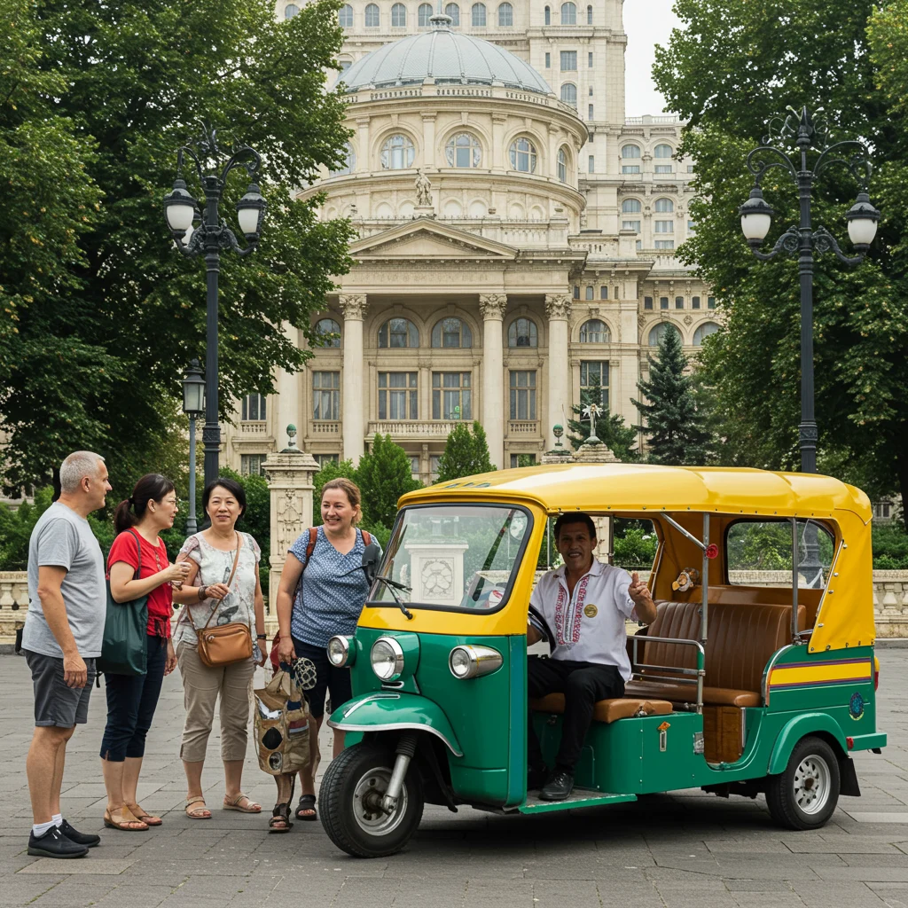 Introduction to Tuk Tuk Bucharest Private Tours