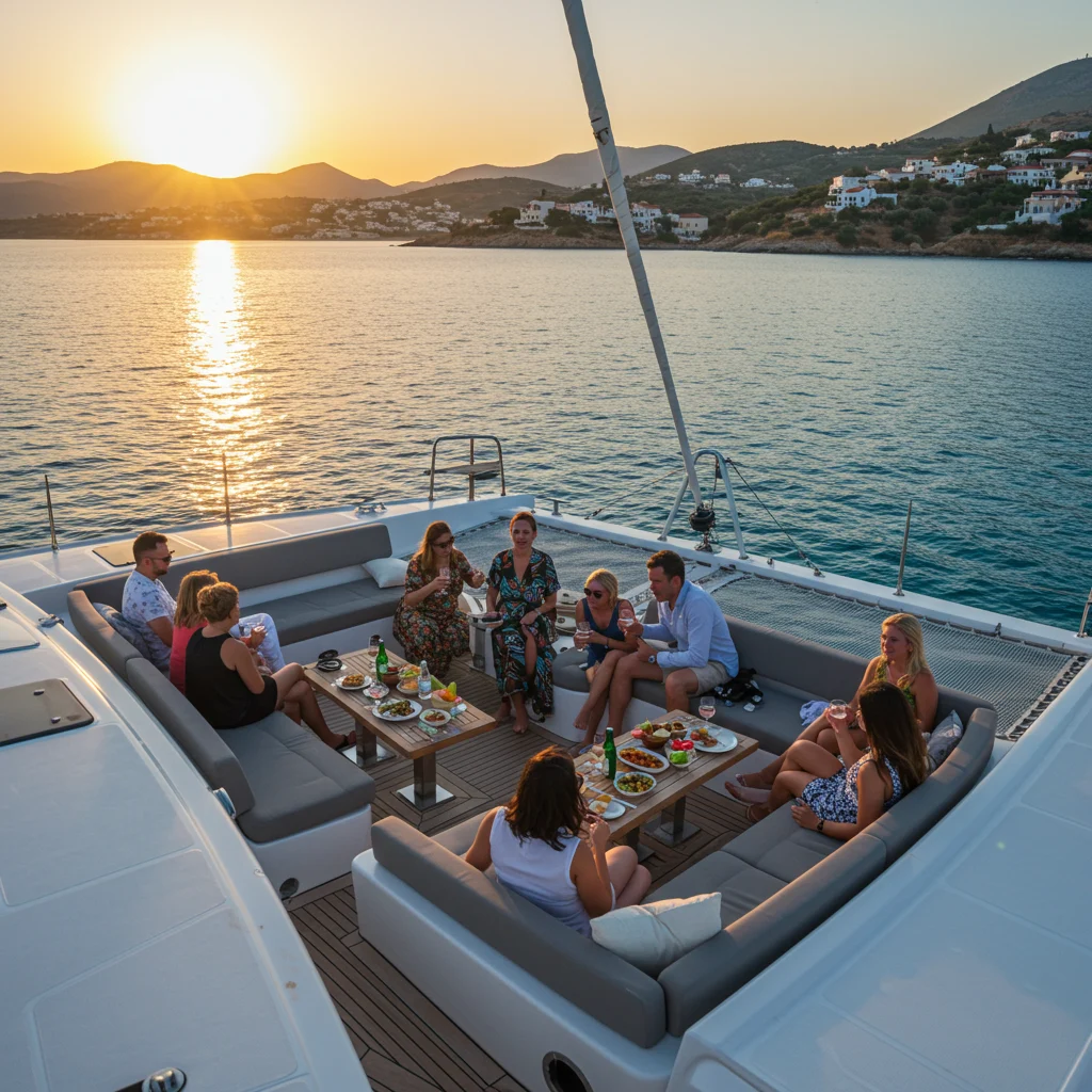 Sample Itinerary: A Day on a Mykonos Catamaran