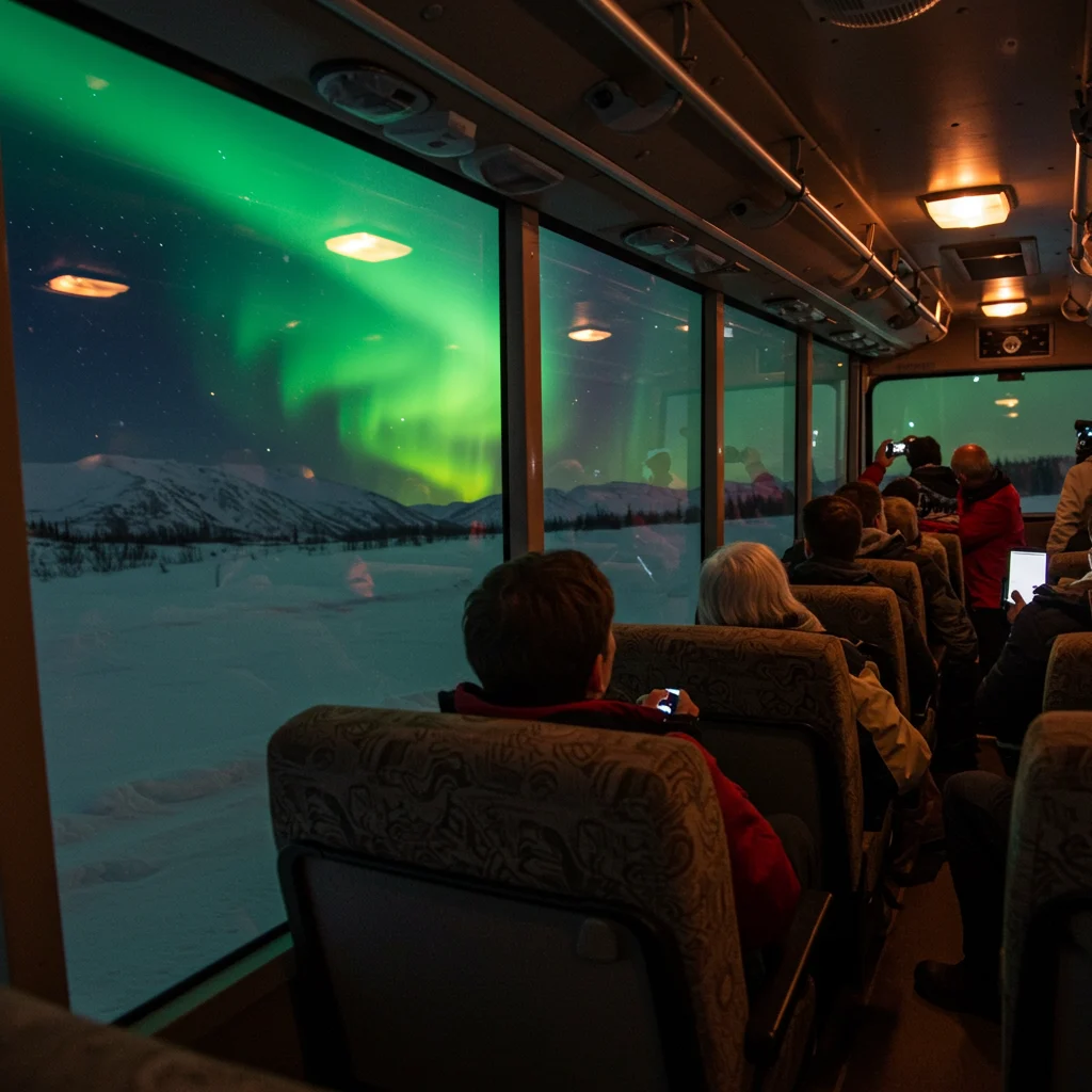 Tips for Photographing the Northern Lights on a Bus Tour