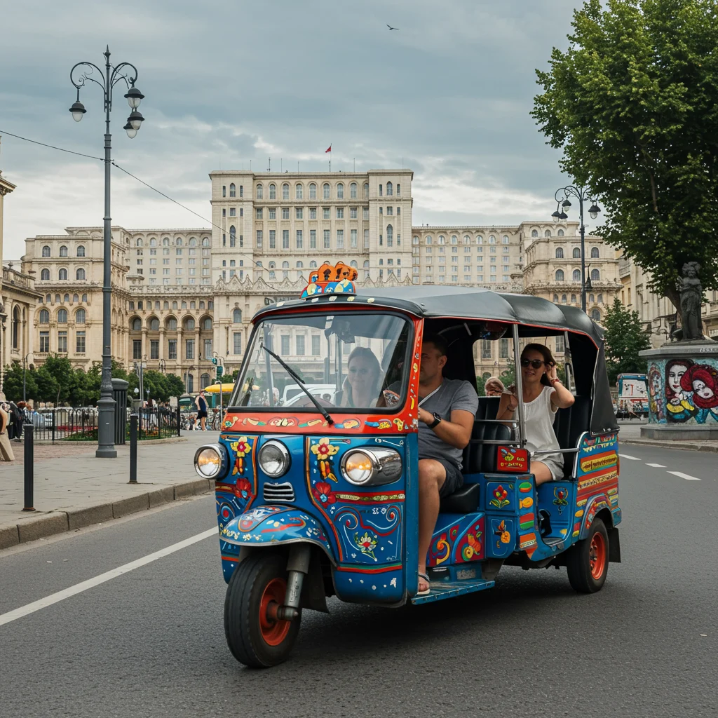 Top Attractions Covered in a Tuk Tuk Bucharest Private Tour