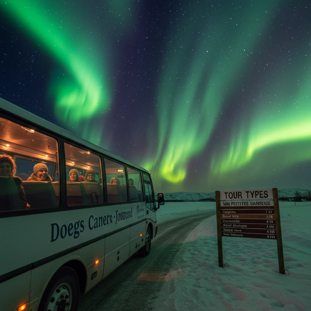 Types of Northern Lights Bus Tours Available