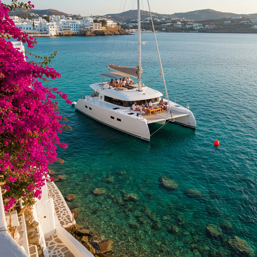 Why Choose a Private Catamaran Cruise in Mykonos?