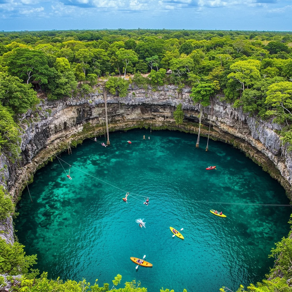 Adventure Activities at Hoyo Azul and Scape Park