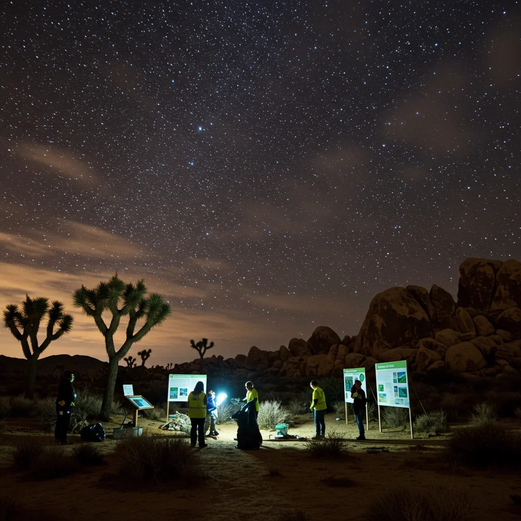 Contributing to Joshua Tree’s Dark Sky Preservation