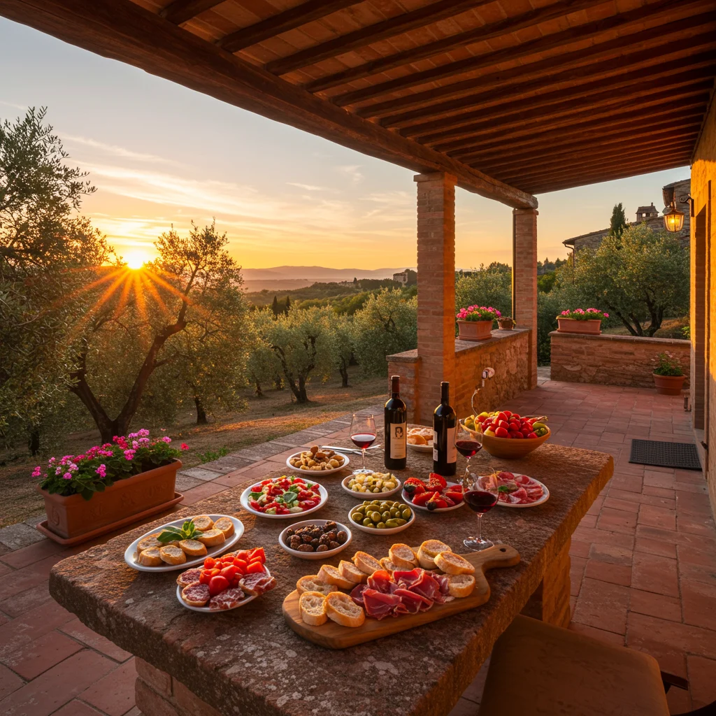 First Stop: Traditional Tuscan Aperitivo