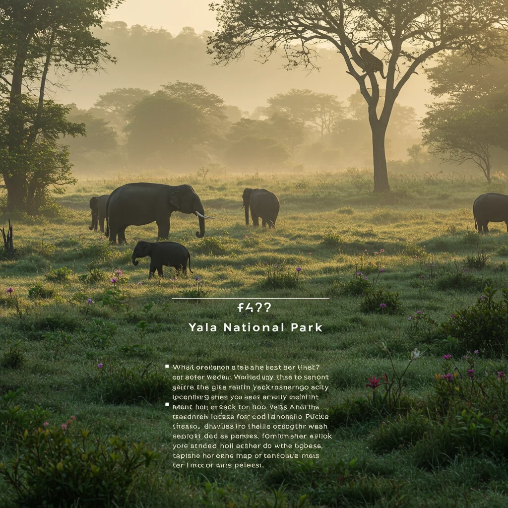 Frequently Asked Questions About Yala National Park