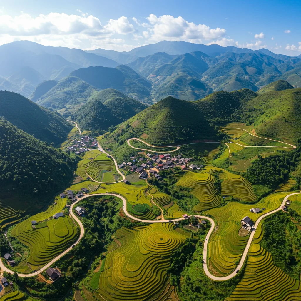 Ha Giang Loop Route Overview