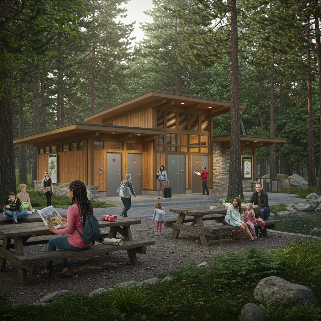 Restrooms and Visitor Facilities