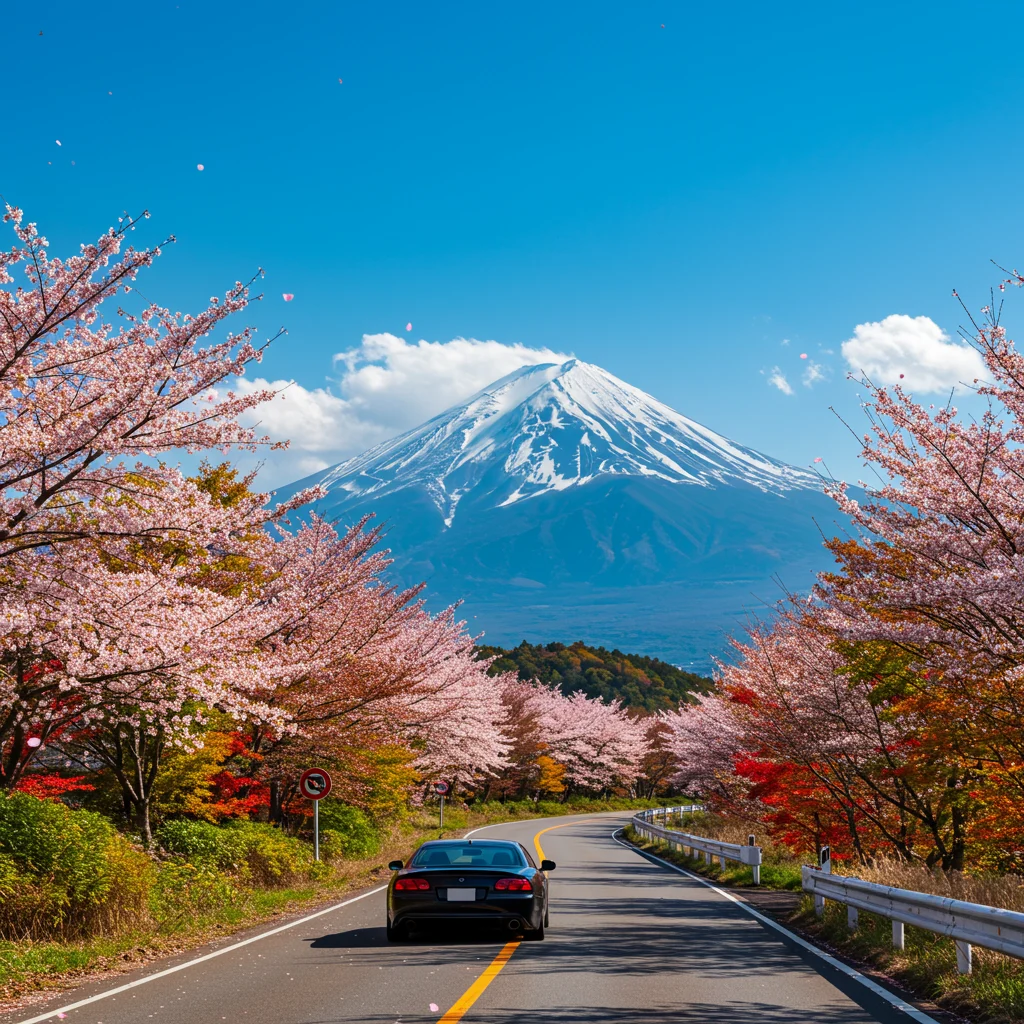 By Car: Driving to Mount Fuji