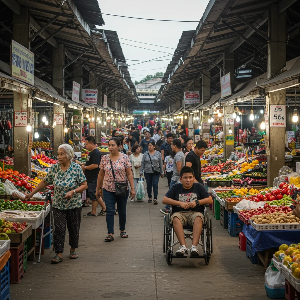 Can Everyone Enjoy Accessibility at Sampheng Market?