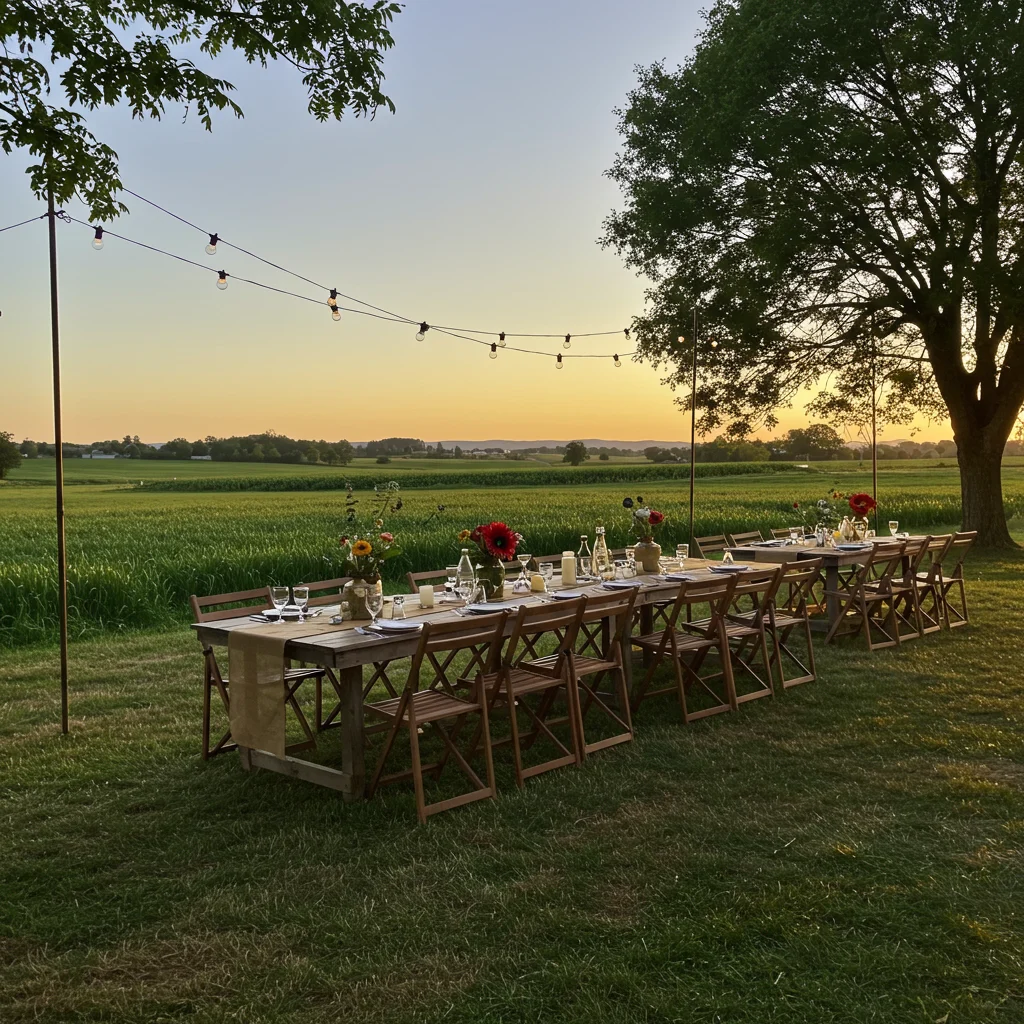 Dining at Almat Farms