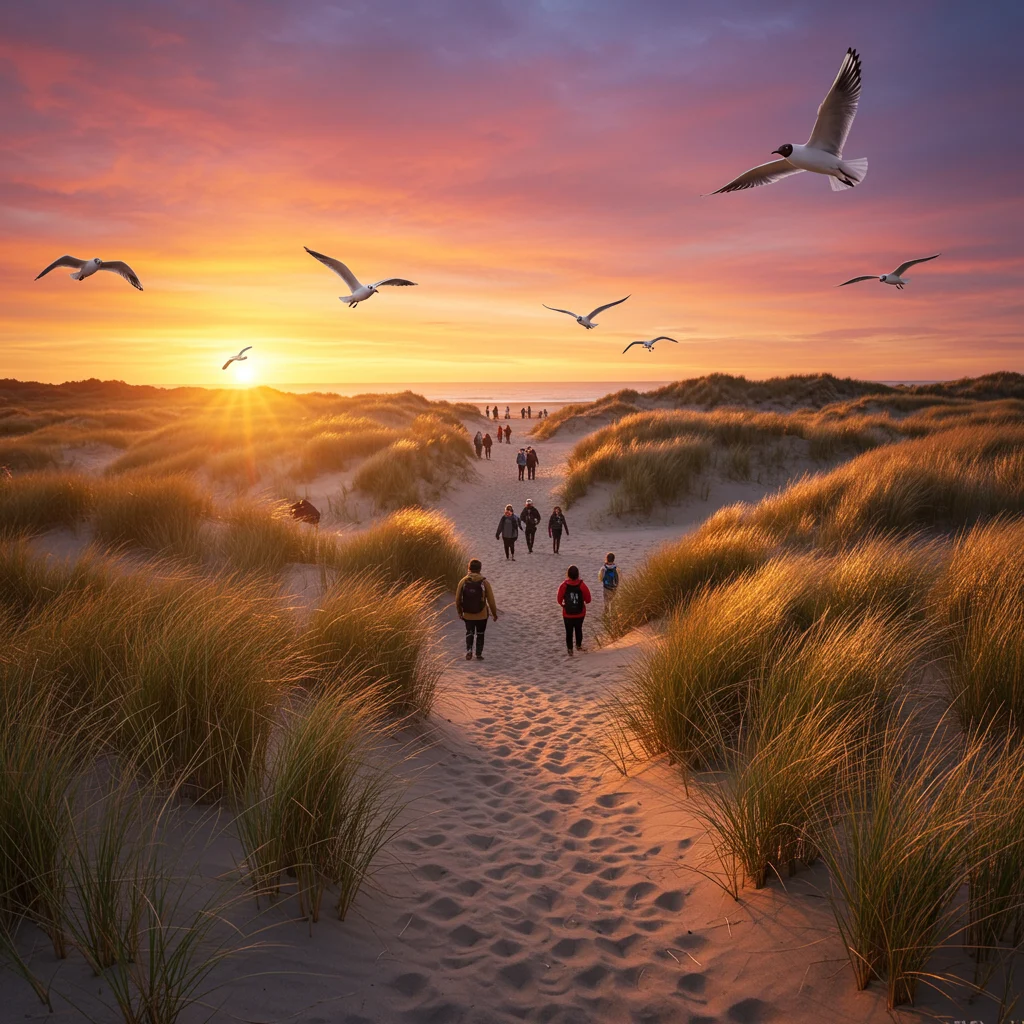 Excursiones a pie: Senderismo entre dunas y playas