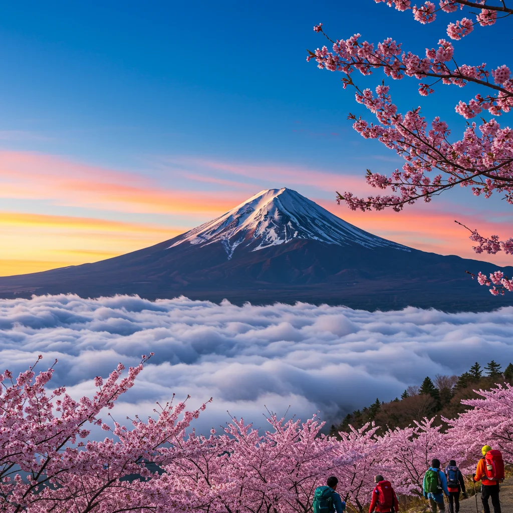 Hiking and Climbing Mount Fuji