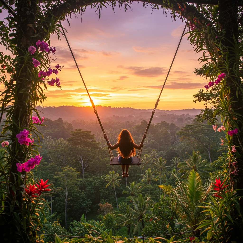 Instagram-Worthy Spots at the Jungle Swing