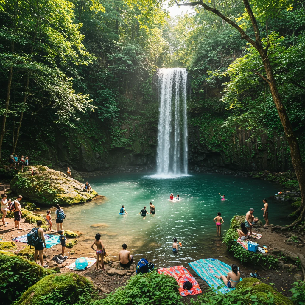 What Activities Can You Do at Seven Wells Waterfall?