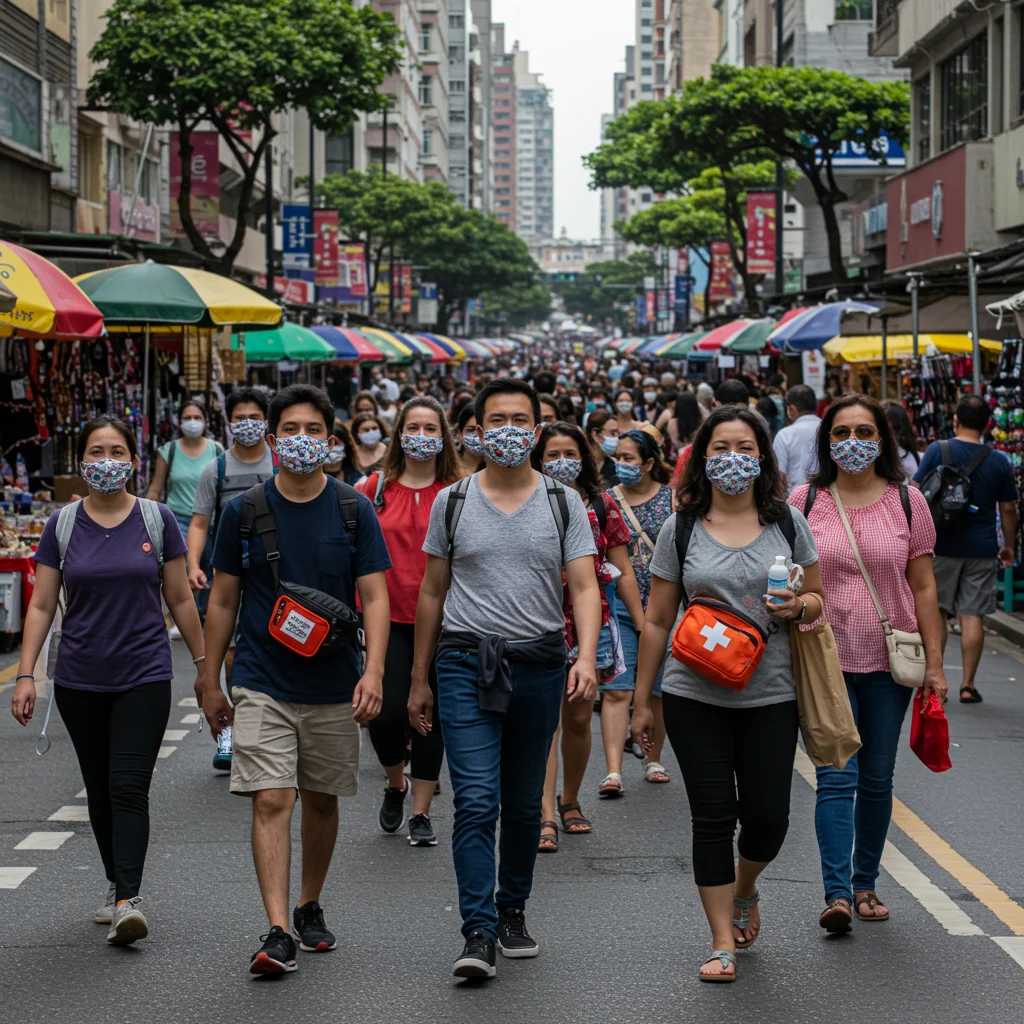 What Safety and Health Precautions Should Day Travelers Take?