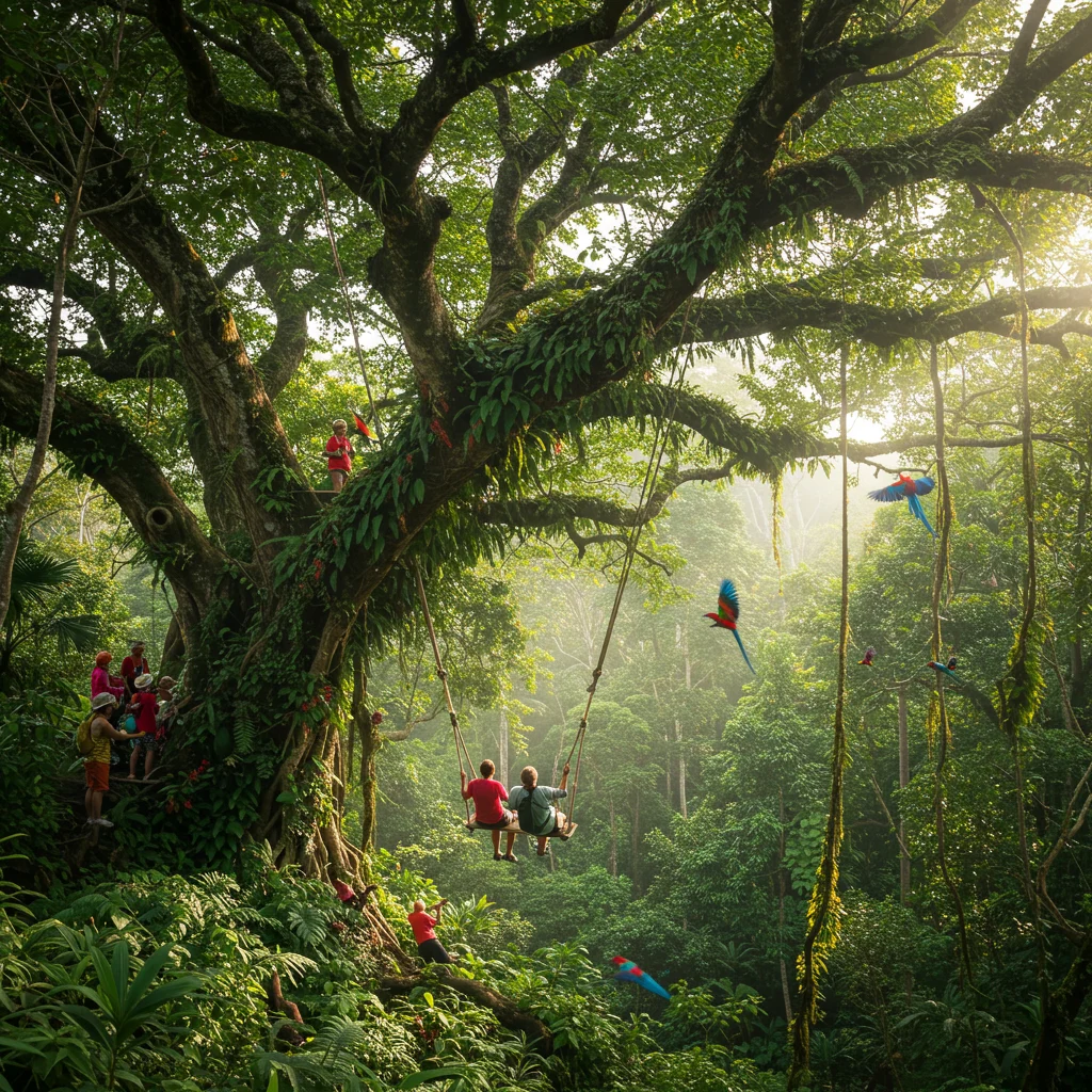 What’s the Jungle Swing Photo Experience Like?