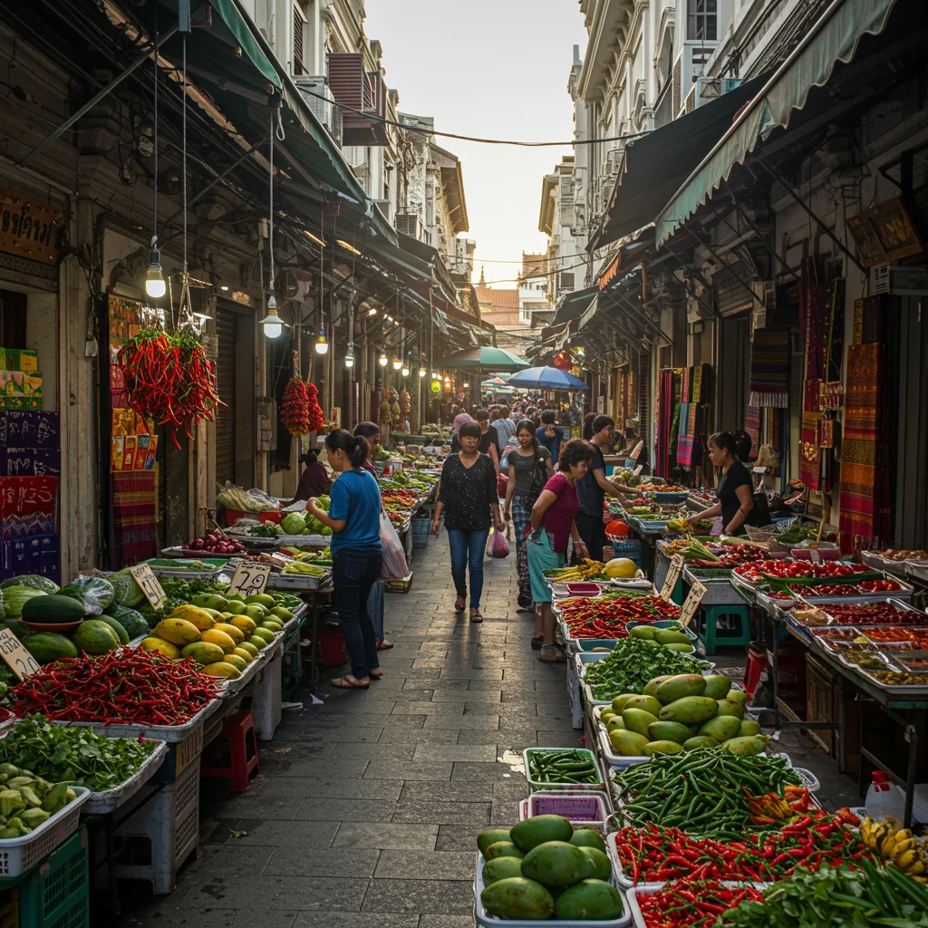 Where Is Sampheng Market Located?