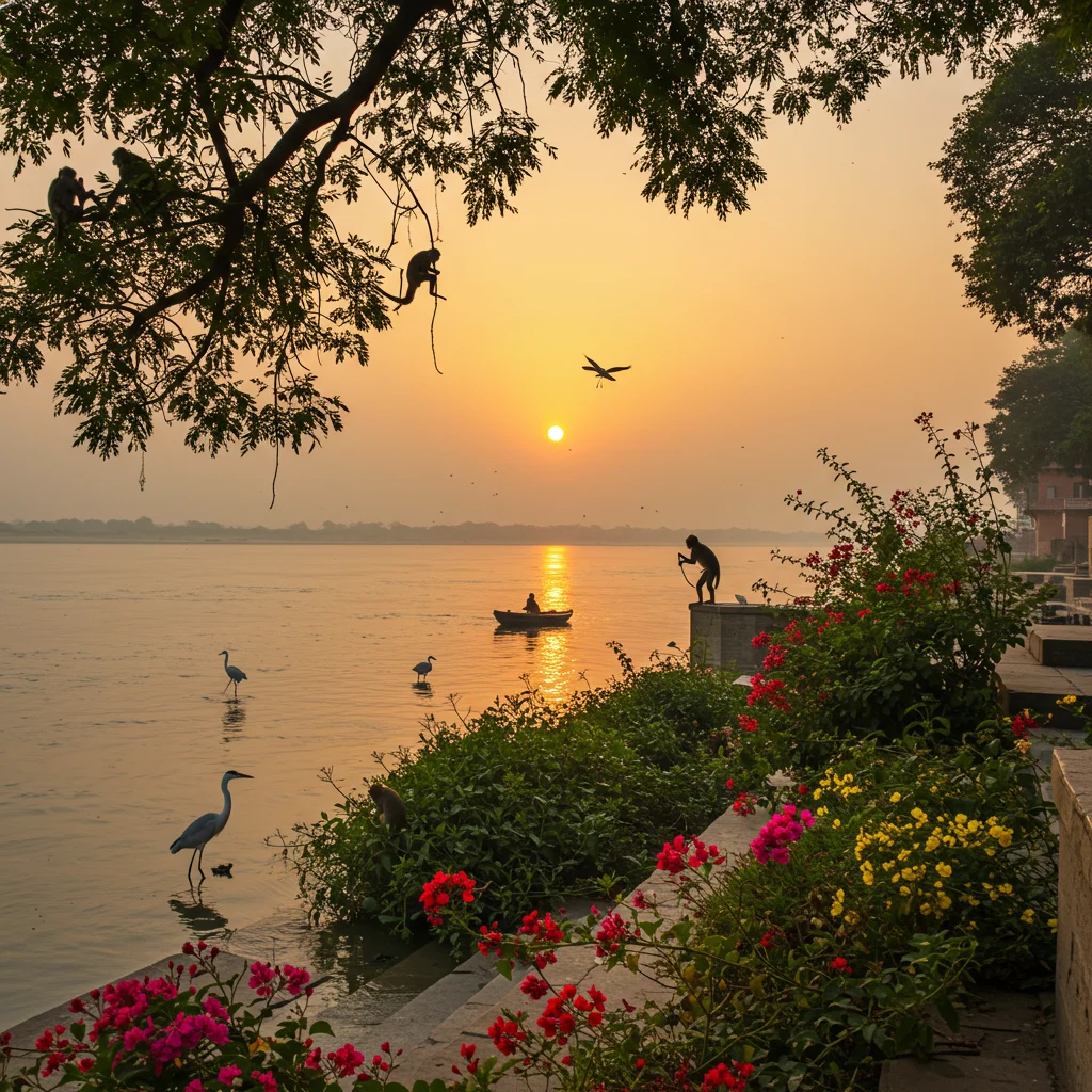 Wildlife and Nature Along the Ganges